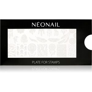 NEONAIL Stamping Plate šablóny na nechty typ 04 1 ks