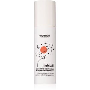 Resibo Nightcall Restorative Night Cream regeneračný nočný krém pre postupné opálenie 50 ml