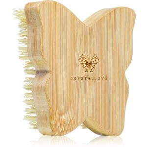 Crystallove Bamboo Butterfly Agave Body Brush masážna kefa na telo 1 ks