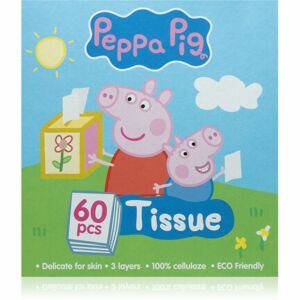 Peppa Pig Tissue Box papierové vreckovky 60 ks