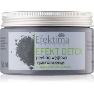 Efektima Institut Efekt Detox telový peeling s aktívnym uhlím