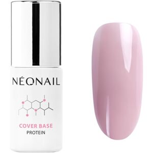 NEONAIL Cover Base Protein podkladový a vrchný lak pre gélové nechty odtieň Light Nude 7,2 ml