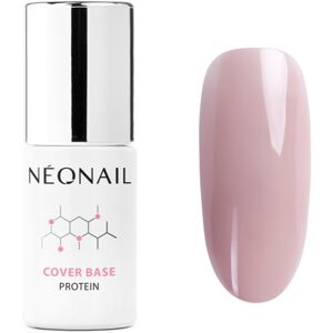 NEONAIL Cover Base Protein podkladový a vrchný lak pre gélové nechty odtieň Soft Nude 7,2 ml