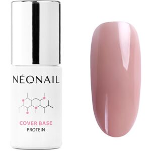 NEONAIL Cover Base Protein podkladový a vrchný lak pre gélové nechty odtieň Pure Nude 7,2 ml