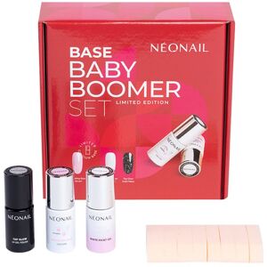 NEONAIL XMAS Set Base Baby Boomer Set darčeková sada (na nechty)