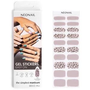 NEONAIL Easy On Gel Stickers nálepky na nechty odtieň M04 20 ks