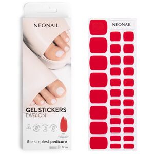 NEONAIL Easy On Gel Stickers nálepky na nechty na nohy odtieň P03 32 ks