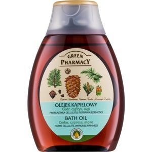 Green Pharmacy Body Care Cedar & Cypress & Algae olej do kúpeľa 250 ml