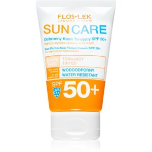 FlosLek Laboratorium Sun Care tónovací krém pre suchú až citlivú pleť SPF 50+ 50 ml