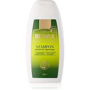 L’biotica Biovax Bamboo & Avocado Oil regeneračný šampón pre slabé a poškodené vlasy 200 ml