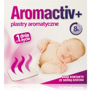 Aromactiv+ Plastry aromatyczne náplasť s upokojujúcim účinkom pre deti 5 ks