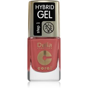 Delia Cosmetics Coral Hybrid Gel gélový lak na nechty bez použitia UV/LED lampy odtieň 122 11 ml