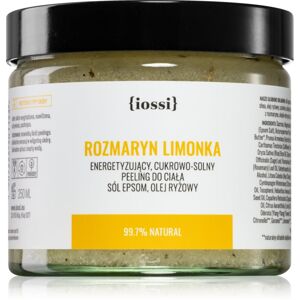 Iossi Classic Rosemary Lime cukrový peeling na telo 250 ml