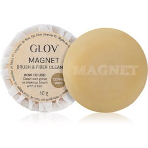 GLOV Accessories Magnet Cleanser Bar čistiace mydlo pre kozmetické štetce vône Coffee 40 g