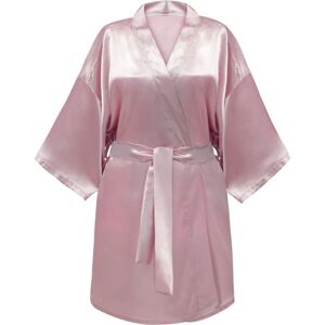 GLOV Bathrobes Kimono-style župan pre ženy satén Pink 1 ks
