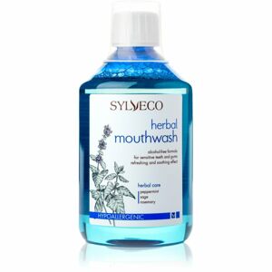 Sylveco Dental Care ústna voda pre obnovu a posilnenie zubnej skloviny pre citlivé ďasná 500 ml