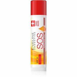 Eveline Cosmetics SOS regeneračný balzam na pery s vyživujúcim účinkom SPF 10 4,2 g