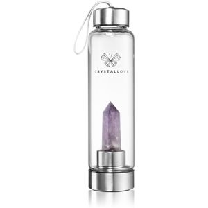 Crystallove Bottle Fluorite fľaška na vodu 550 ml
