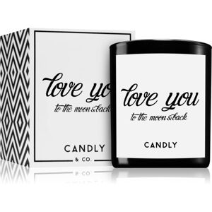 Candly & Co. Love you to the moon and back vonná sviečka 250 g