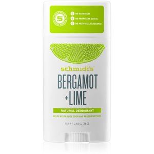 Schmidt's Bergamot + Lime tuhý dezodorant 75 g