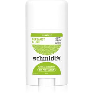 Schmidt's Bergamot + Lime tuhý dezodorant 40 g