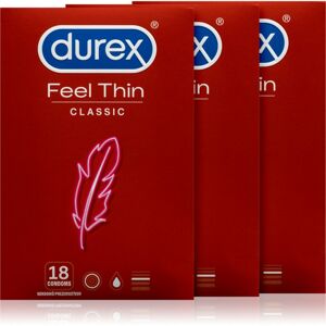 Durex Feel Thin Classic kondómy 54 ks (výhodné balenie)