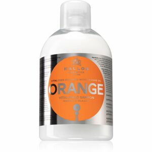 Kallos Orange revitalizačný šampón pre rozžiarenie mdlých vlasov 1000 ml
