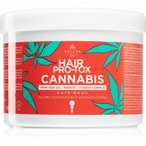 Kallos Hair Pro-Tox Cannabis regeneračná maska na vlasy s konopným olejom 500 ml