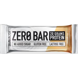 BioTechUSA Zero Bar Protein proteínová tyčinka príchuť chocolate chip cookies 50 g