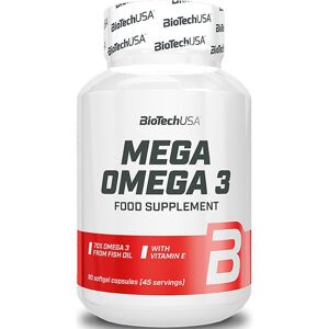 BioTechUSA Omega 3 podpora správneho fungovania organizmu 90 ks