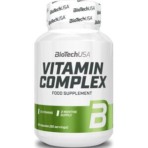 BioTechUSA Vitamin Complex podpora správneho fungovania organizmu 60 ks