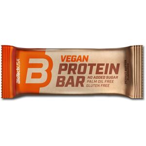 BioTechUSA Vegan Protein Bar proteínová tyčinka II. príchuť peanut butter 50 g