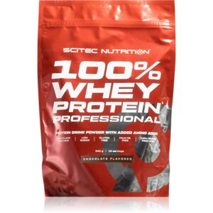 Scitec Nutrition 100% Whey Protein Professiona srvátkový proteín s tráviacimi enzýmami príchuť Chocolate 500 g