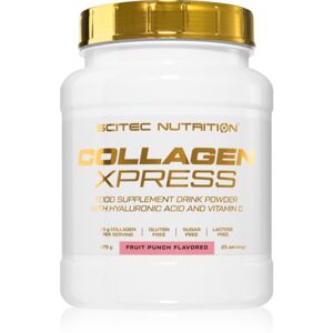 Scitec Nutrition Collagen Xpress prášok pre správne fungovanie organizmu a normálny stav vlasov a nechtov príchuť Fruit Punch 475 g
