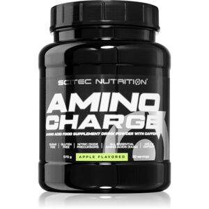 Scitec Nutrition Amino Charge Redesign podpora športového výkonu a regenerácie s kofeínom príchuť Apple 570 g
