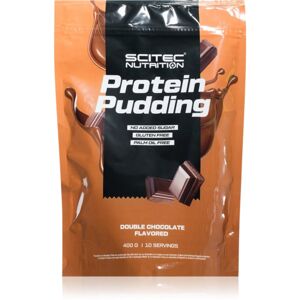 Scitec Nutrition Protein Pudding zmes na prípravu pudingu s proteínom príchuť Double Chocolate 400 g
