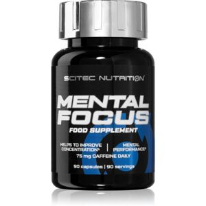 Scitec Nutrition Mental Focus podpora koncentrácie a duševného výkonu 90 cps