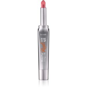 Benefit They're Real! Double The Lip rúž pre plné pery odtieň Lusty Rose/Rosy Neutral 1,5 g