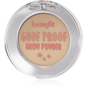 Benefit Goof Proof Brow Powder púder na obočie odtieň 1 Cool Light Blonde 1,9 g