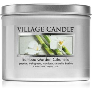 Village Candle Bamboo Garden Citronella vonná sviečka v plechu 311 g
