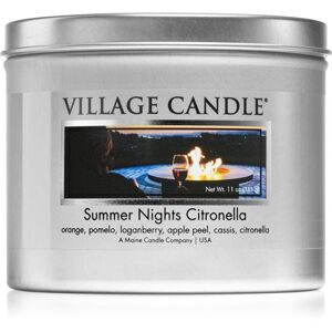Village Candle Summer Nights Citronella vonná sviečka v plechu 311 g