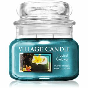 Village Candle Tropical Gateway vonná sviečka (Glass Lid) 262 g