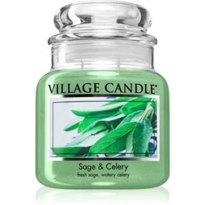Village Candle Sage & Celery vonná sviečka 389 g