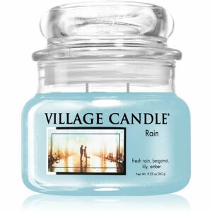 Village Candle Rain vonná sviečka (Glass Lid) 262 g
