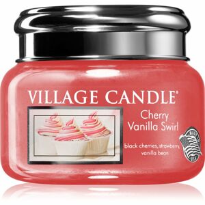 Village Candle Cherry Vanilla Swirl vonná sviečka 262 g