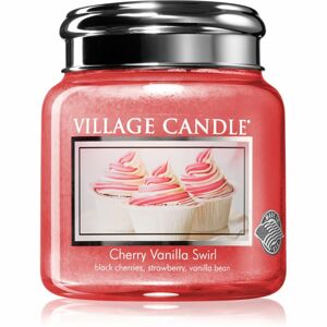 Village Candle Cherry Vanilla Swirl vonná sviečka 389 g