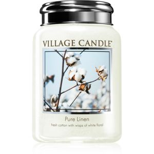 Village Candle Pure Linen vonná sviečka 602 g