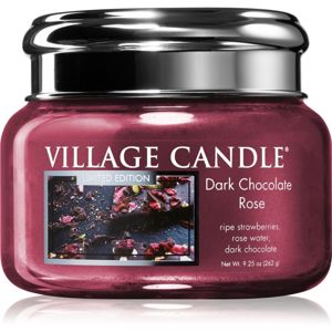 Village Candle Dark Chocolate Rose vonná sviečka 262 g