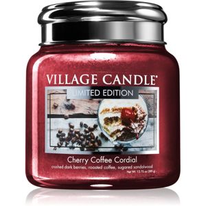 Village Candle Cherry Coffee Cordial vonná sviečka 390 g