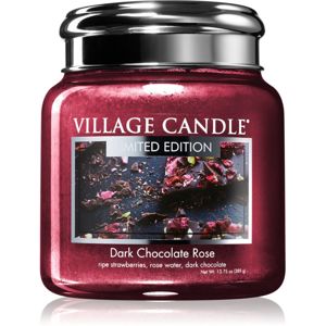 Village Candle Dark Chocolate Rose vonná sviečka 390 g